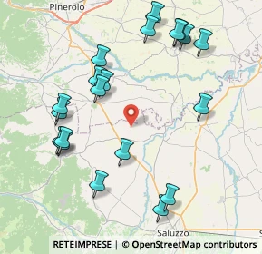 Mappa Via Potere Devesio, 10061 Cavour TO, Italia (9.062)