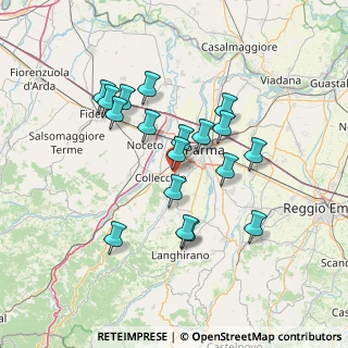 Mappa San Martino La Barchessa, 43044 Collecchio PR, Italia (12.72556)