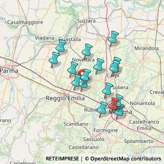 Mappa Via Ronchi S. Prospero, 42015 Correggio RE, Italia (12.14938)
