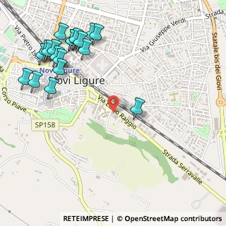 Mappa Via Raggio Edilio, 15067 Novi Ligure AL, Italia (0.7065)