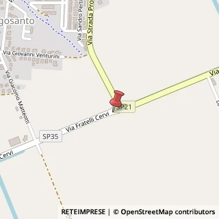 Mappa Via Francesco Rosaspina, 65, 44023 Lagosanto, Ferrara (Emilia Romagna)