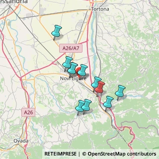 Mappa SS35bis km 5.100, 15067 Novi Ligure AL, Italia (5.65636)