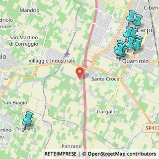 Mappa Via Vittorio Carrobbio, 41012 Carpi MO, Italia (3.285)