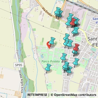 Mappa Via Sabotino, 42049 Sant'Ilario d'Enza RE, Italia (0.59259)
