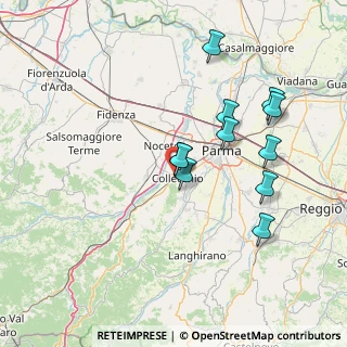 Mappa Strada dei Gelsi, 43044 Collecchio PR, Italia (13.90909)