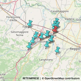 Mappa Strada dei Gelsi, 43044 Collecchio PR, Italia (11.01389)