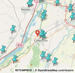 Mappa Strada dei Gelsi, 43044 Collecchio PR, Italia (6.1565)
