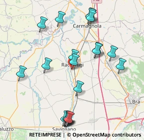 Mappa Via Nitti, 12035 Racconigi CN, Italia (9.074)