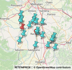 Mappa Via Nitti, 12035 Racconigi CN, Italia (12.334)