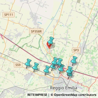 Mappa Via P. V. Tondelli, 42023 Cadelbosco di Sopra RE, Italia (4.40636)
