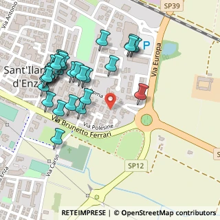 Mappa Via Polesine, 42049 Sant'Ilario d'Enza RE, Italia (0.26207)