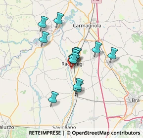 Mappa Via Romita, 12035 Racconigi CN, Italia (5.29231)