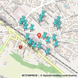 Mappa Via. S. G. Bosco, 15067 Novi Ligure AL, Italia (0.2215)