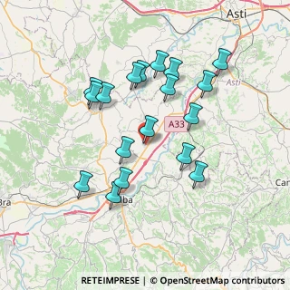 Mappa Via Valmorterra, 12050 Sant'Antonio CN, Italia (7.01611)