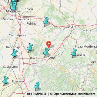 Mappa Via Incisa, 12040 Vezza d'Alba CN, Italia (34.207)