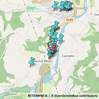 Mappa Via del Commercio, 29022 Bobbio PC, Italia (0.40385)