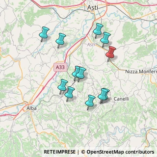 Mappa Via Abbate, 14025 Castagnole delle Lanze AT, Italia (6.75833)