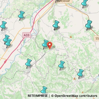 Mappa Via Abbate, 14025 Castagnole delle Lanze AT, Italia (6.45667)