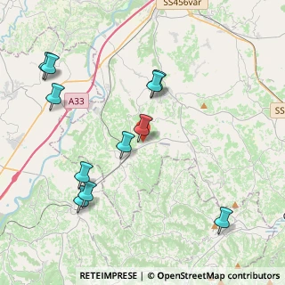 Mappa Via Abbate, 14025 Castagnole delle Lanze AT, Italia (4.61909)