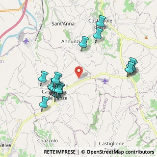 Mappa Via Abbate, 14025 Castagnole delle Lanze AT, Italia (2.057)