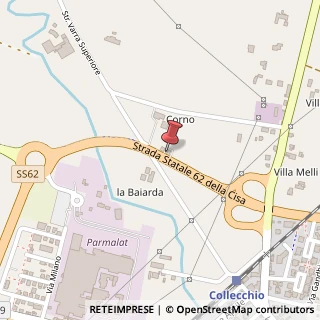 Mappa SS62, Snc, 43044 Collecchio, Parma (Emilia Romagna)