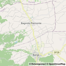 Mappa Bagnolo Piemonte