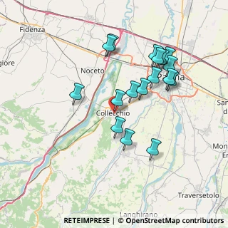 Mappa Via Goffredo Mameli, 43044 Collecchio PR, Italia (7.17)