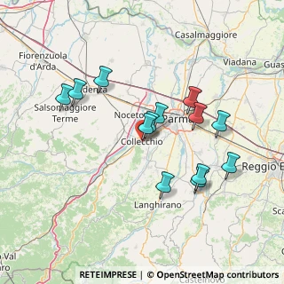 Mappa Via Goffredo Mameli, 43044 Collecchio PR, Italia (13.78308)