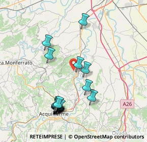 Mappa Str. Pizio, 15016 Cassine AL, Italia (8.4815)