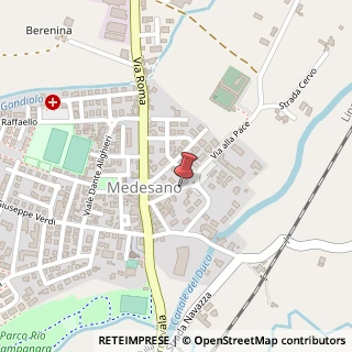 Mappa Via Pace, 56, 43014 Medesano, Parma (Emilia Romagna)