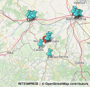 Mappa Strada Vecchia di Calamandrana, 14049 Nizza Monferrato AT, Italia (17.88692)