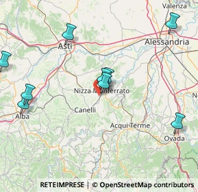 Mappa Strada Vecchia di Calamandrana, 14049 Nizza Monferrato AT, Italia (26.75667)