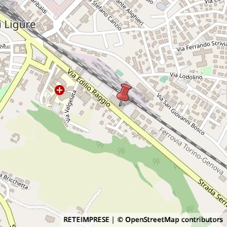 Mappa Via Edilio Raggio, N.87, 15067 Novi Ligure, Alessandria (Piemonte)