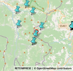 Mappa Le Vallette di Ceci, 29022 Bobbio PC, Italia (5.8965)