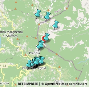 Mappa Le Vallette di Ceci, 29022 Bobbio PC, Italia (2.06154)