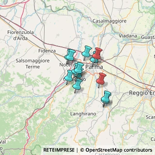 Mappa Via la Spezia, 43044 Parma PR, Italia (8.04308)