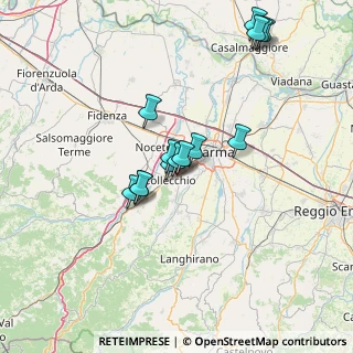 Mappa Via la Spezia, 43044 Parma PR, Italia (12.86214)