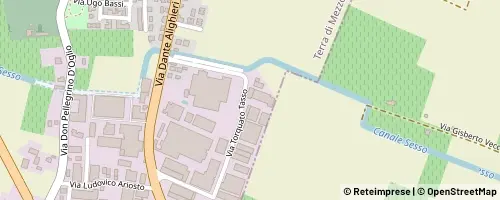 Mappa Cadelbosco di Sopra