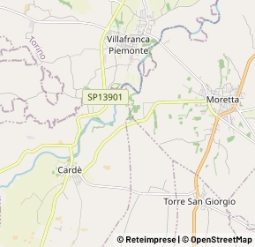 Mappa Strada Provinciale 29, 12037 Cardè CN, Italia (2.10625)