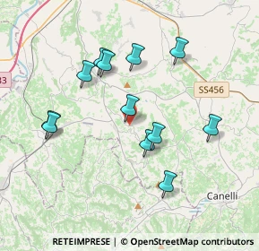 Mappa Strada Bionzo, 14055 Boglietto AT, Italia (3.5575)