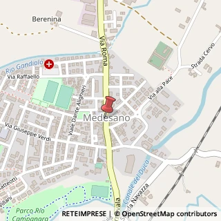 Mappa Via Roma, 54, 43014 Medesano, Parma (Emilia Romagna)