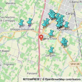 Mappa Via Viazzola, 41012 Carpi MO, Italia (2.244)