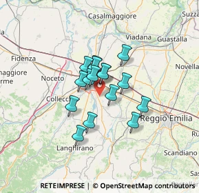 Mappa Str. Bassa Antica, 43123 Parma PR, Italia (8.5875)