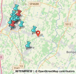 Mappa Via Carpi Ravarino, 41019 Soliera MO, Italia (5.37733)