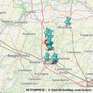 Mappa Via Marchiona, 41012 Carpi MO, Italia (8.67636)