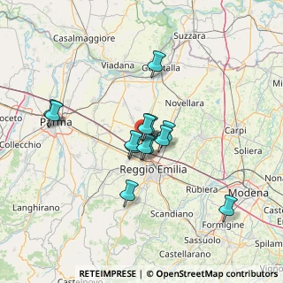 Mappa Via Don Pellegrino D'Oglio 84/a-b, 42023 Cadelbosco di Sopra RE (10.69308)
