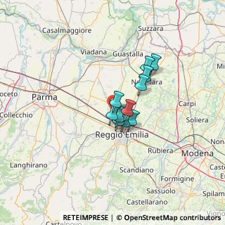 Mappa Via Don Pellegrino D'Oglio 84/a-b, 42023 Cadelbosco di Sopra RE (7.90545)