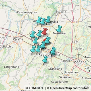 Mappa Via Don Pellegrino D'Oglio 84/a-b, 42023 Cadelbosco di Sopra RE (9.50059)