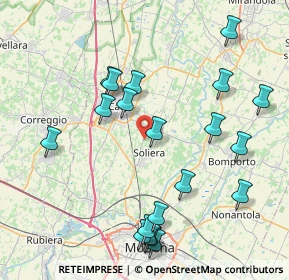 Mappa Via Limidi, 41019 Soliera MO, Italia (9.0615)