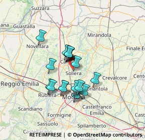 Mappa Via Limidi, 41019 Soliera MO, Italia (10.013)